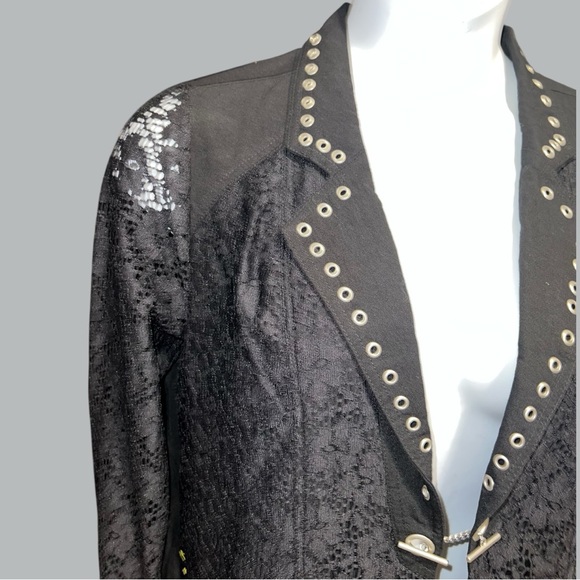 Black Velvet Gothic Coat